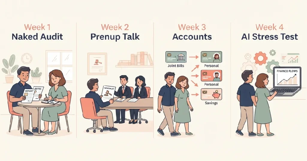 30-Day Plan to Talk About Money Before Marriage