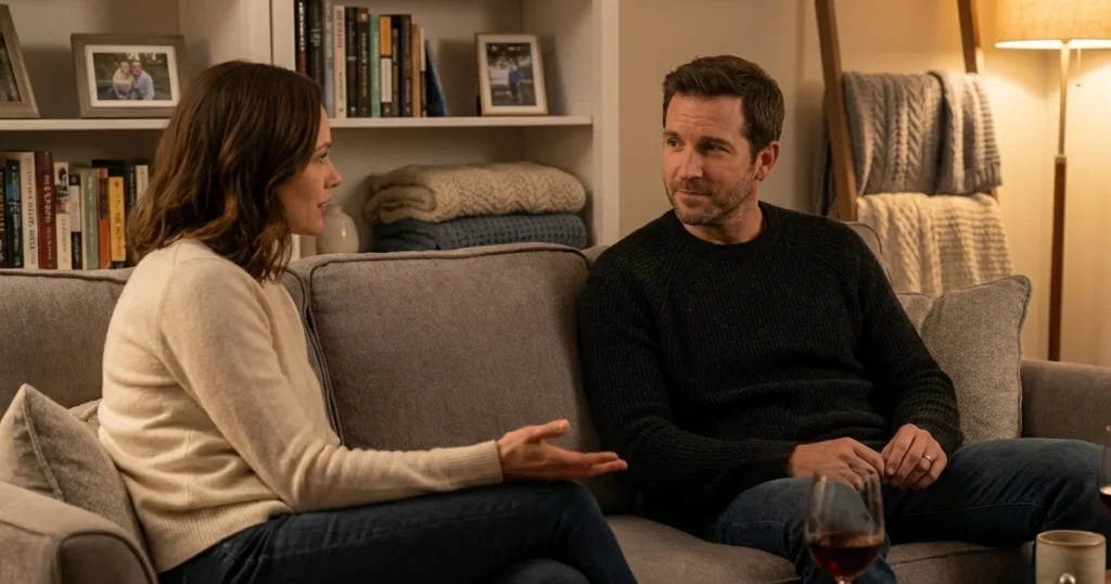 Couple Having Serious Relationship Talk About Future Plans