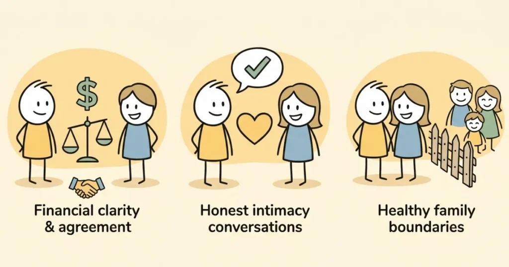Three Key Things to Discuss Before Marriage