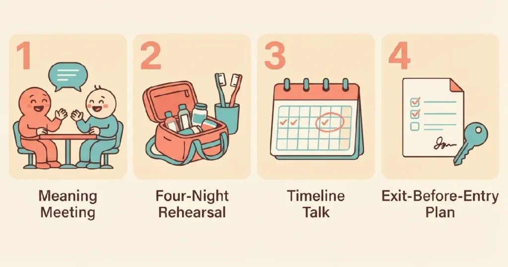 4 Steps to Move In Without Sliding