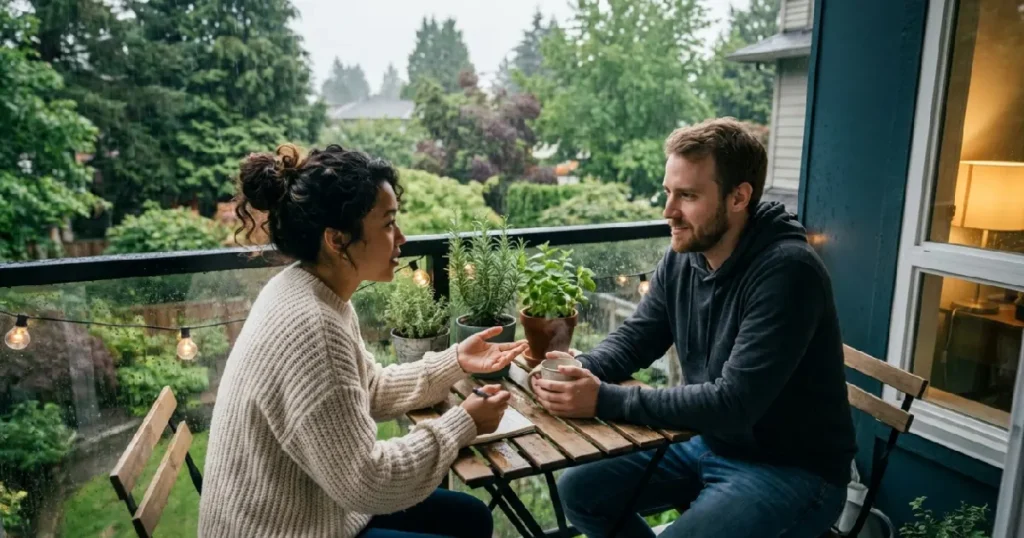 Happier Marriage Boundaries_ Couple Discussing Needs With Respect And Consent