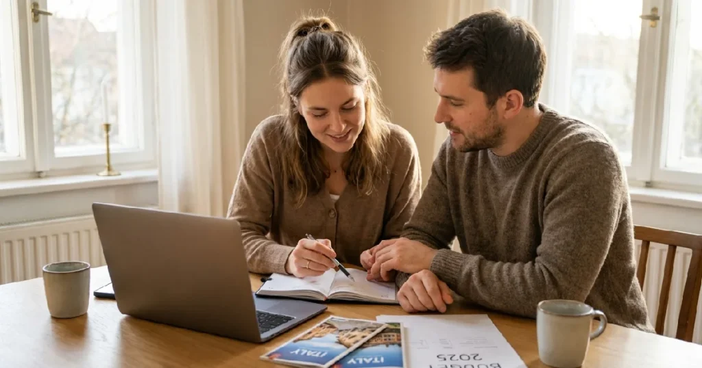Planning the Future - Couple Looking at a Calendar Together
