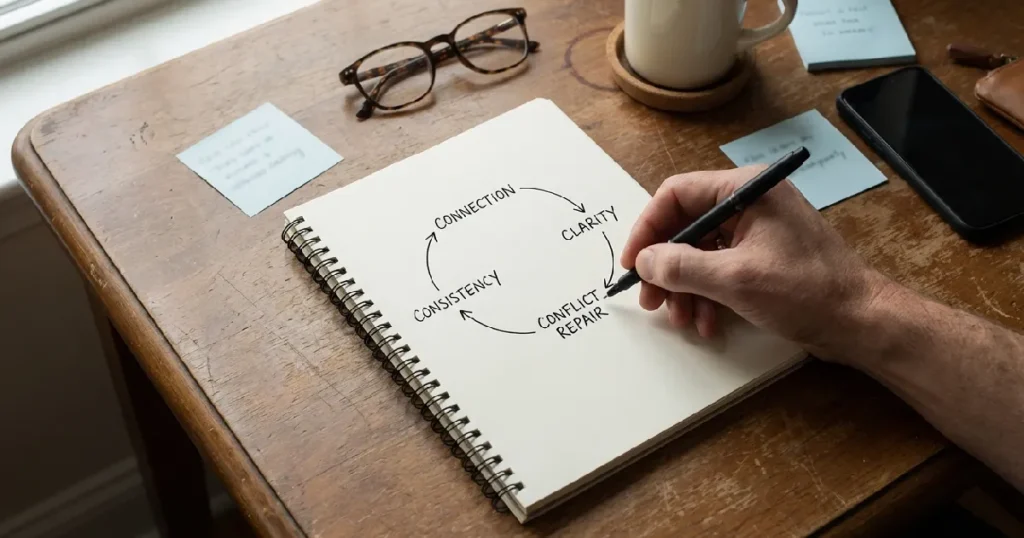 The 4C Connection Cycle_ Visual Guide To Healthy Relationship Habits
