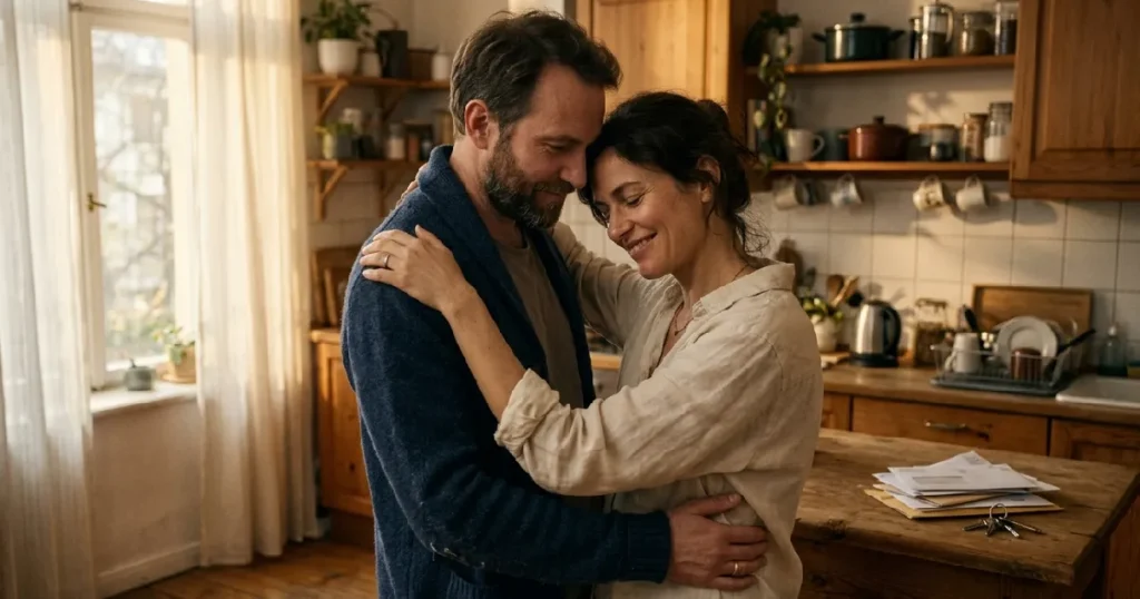 A couple-dancing-kitchen-consistent-love-pattern-partner