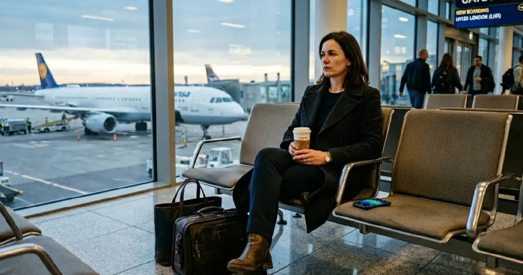 Fear Of Flying Story At The Airport Gate Before Boarding