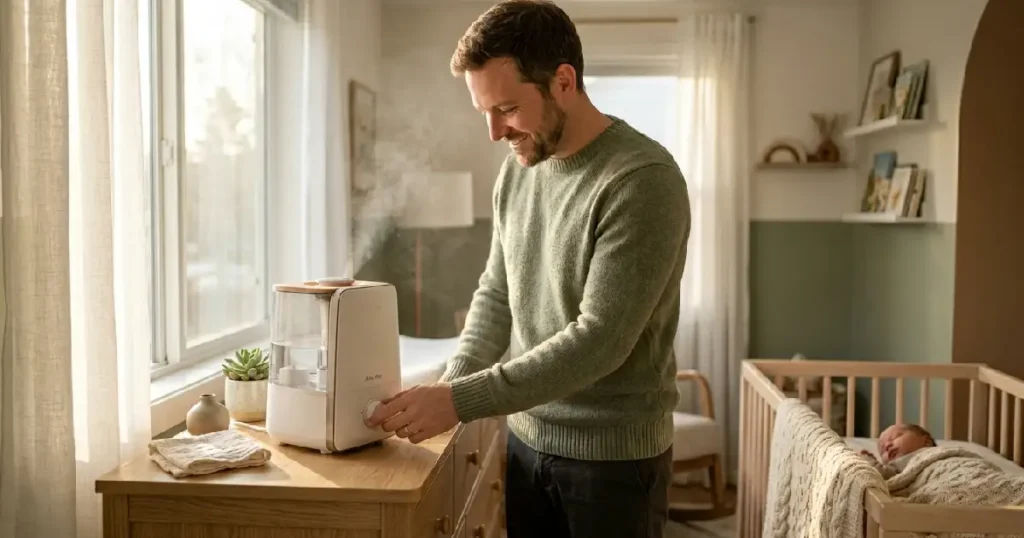 Nursery-Cool-Mist-Humidifier-Baby-Nasal-Congestion