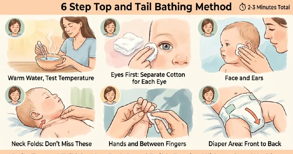 Top and Tail Bathing_ 6 Simple Steps for Daily Newborn Care