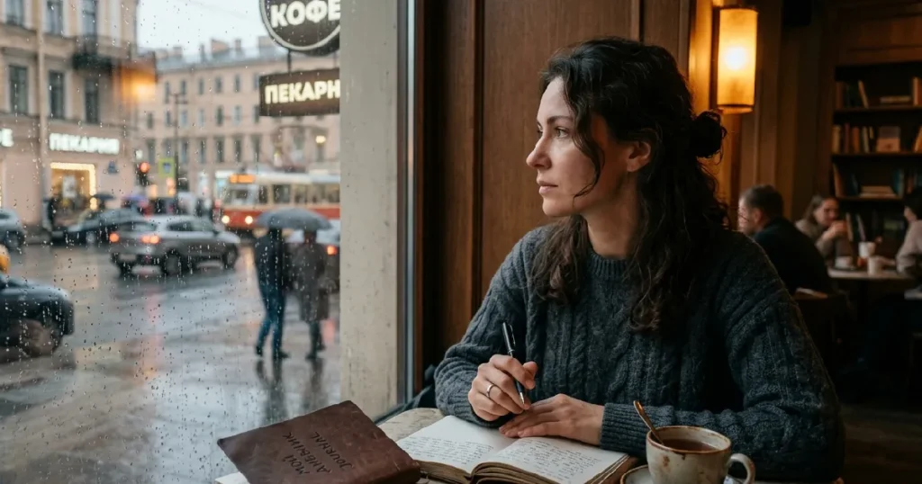 thoughtful-woman-self-reflection-cafe-good-partner-qualities