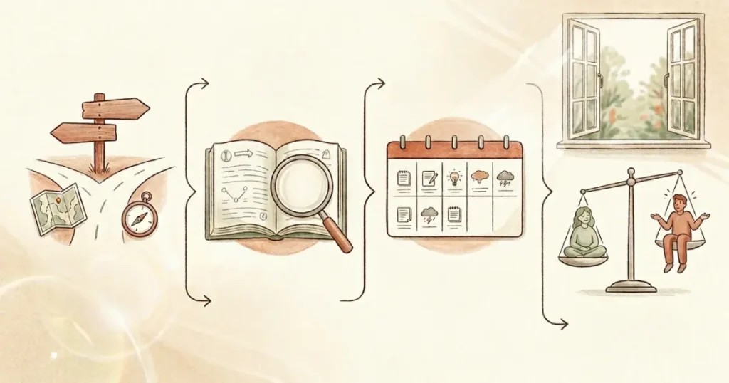 4 Steps to Your Best-Fit Personality Pattern Illustrated Guide