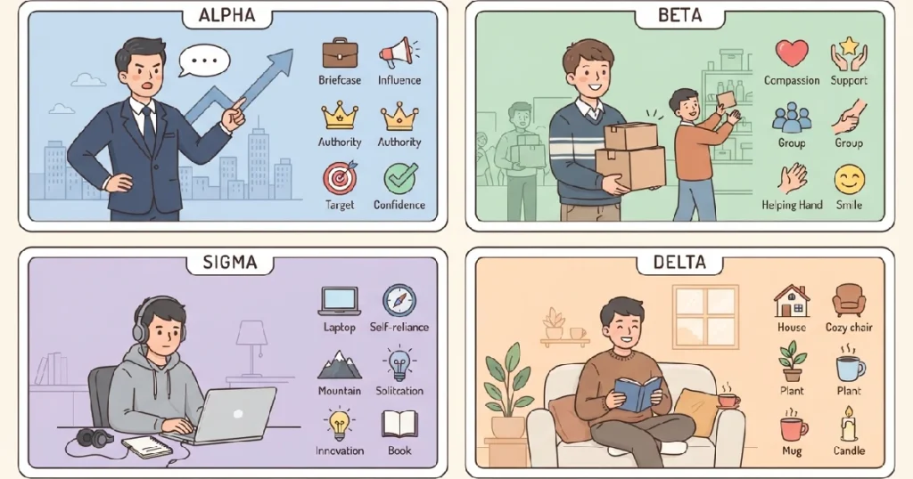A Simple Guide to the 4 Male Personality Types