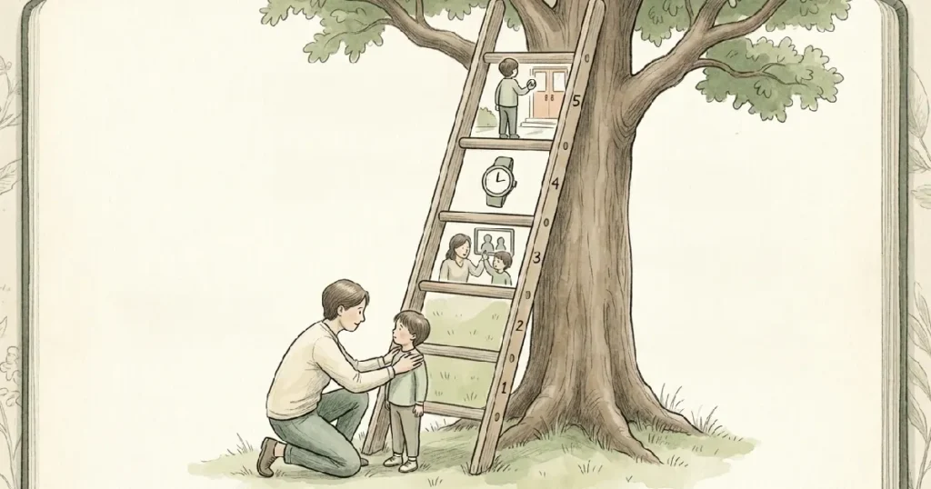 The Courage Ladder_ A Gen Alpha Child's Step-by-Step Journey to Independence