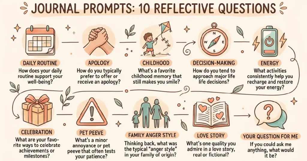 0 Questions to Ask a New Partner — Simple Visual Guide