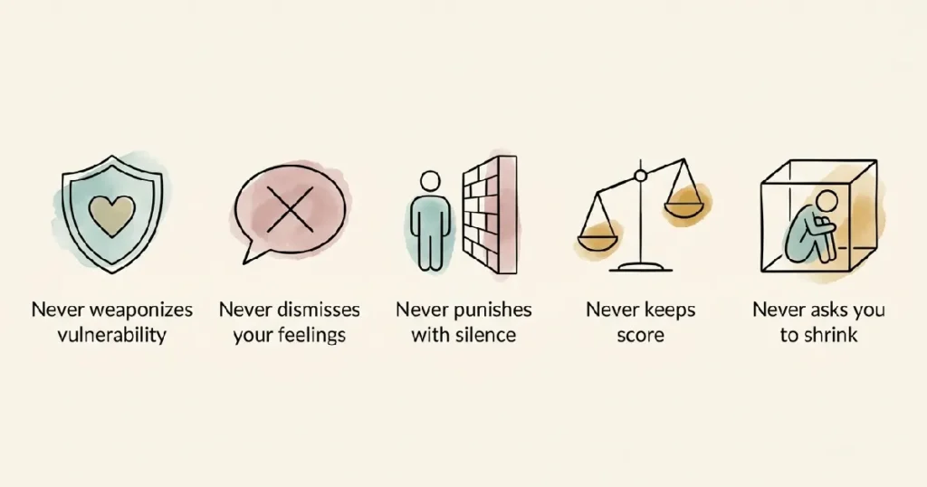 5 Things a Good Partner Never Does Infographic