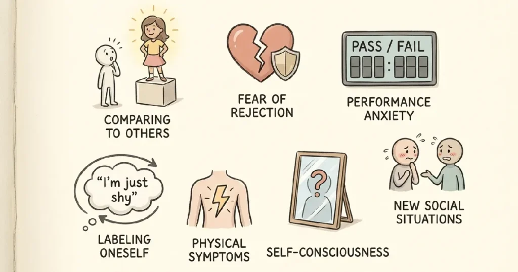 7 Reasons You Get So Shy Around Girls — Simple Psychology Infographic