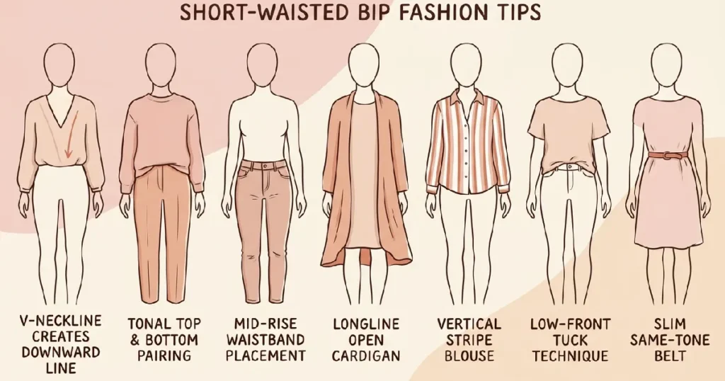 7 Short Waisted Fashion Tips_ A Visual Guide