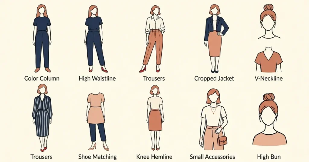9 Petite Fashion Tips at a Glance