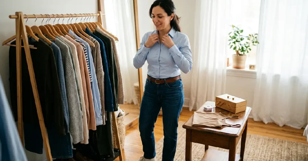 Big Bust Button-Down Shirt Fit Fix