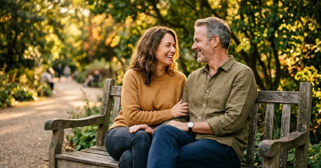 Qualities to Look for in a Partner_ A Couple Sharing a Genuine Moment of Connection