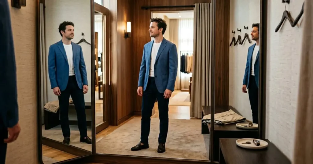 The Fitting Room Moment of Self-Acceptance