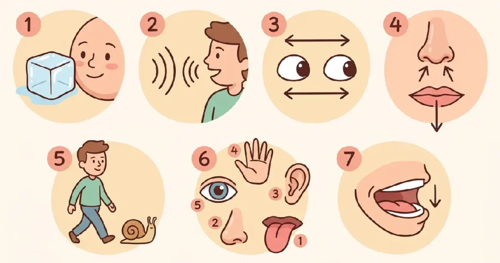 7 Mindfulness for Stress Hacks Visual Guide Illustration