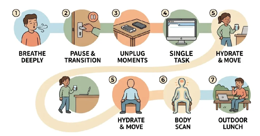 7 Steps to Mindfulness in the Workplace