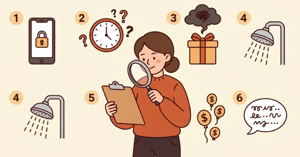 Illustrated Guide to Recognizing Signs He Is Cheating
