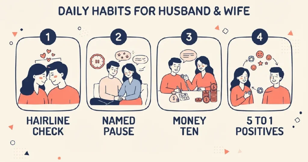 Four Habits That Stop Small Marriage Cracks