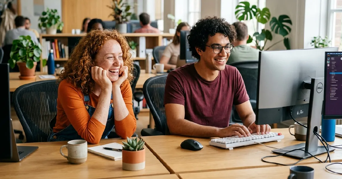 Signs a Coworker Likes You