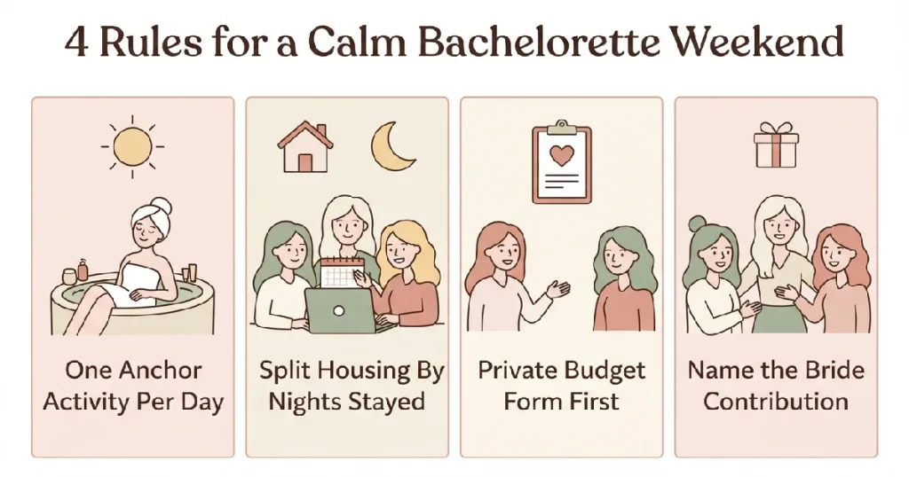 4 Rules for Drama-Free Bachelorette Trip Planning