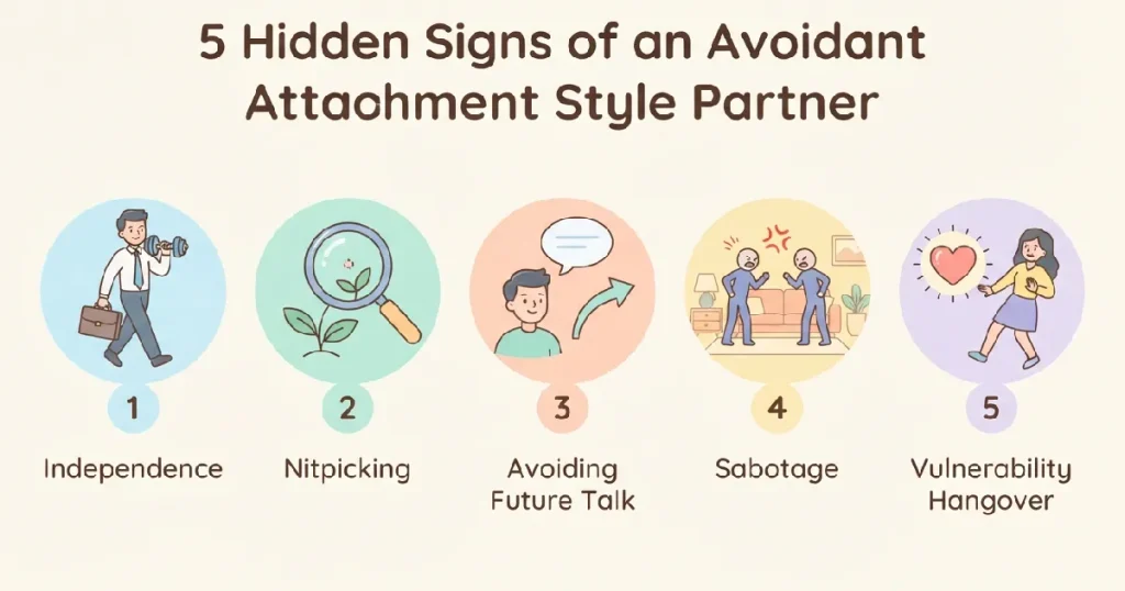 5 Hidden Signs of an Avoidant Attachment Style at a Glance