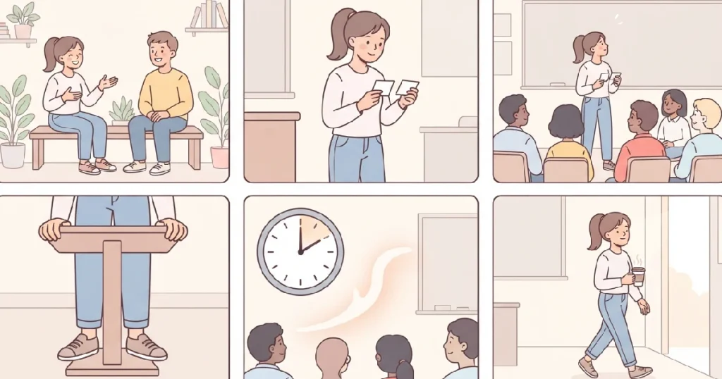 6 Survival Steps for Anxious Student Speakers