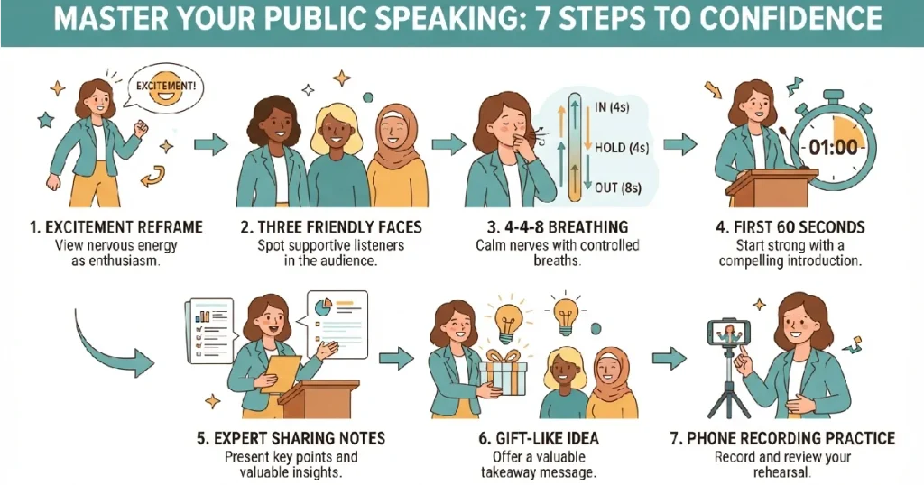 7 Tips to Overcome Your Fear of Public Speaking