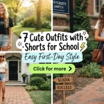 Cute Outfits with Shorts for School