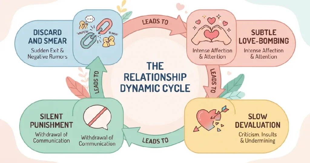 The Cycle of Covert Narcissistic Abuse Explained