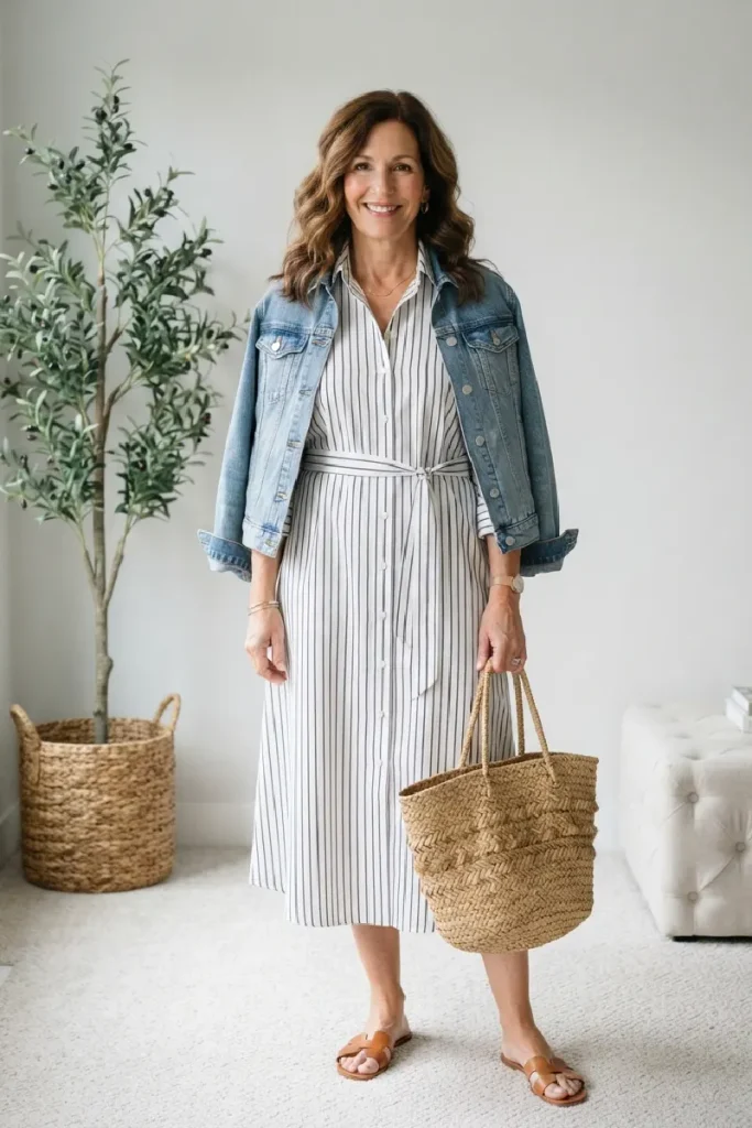 The Effortless Shirt Dress
