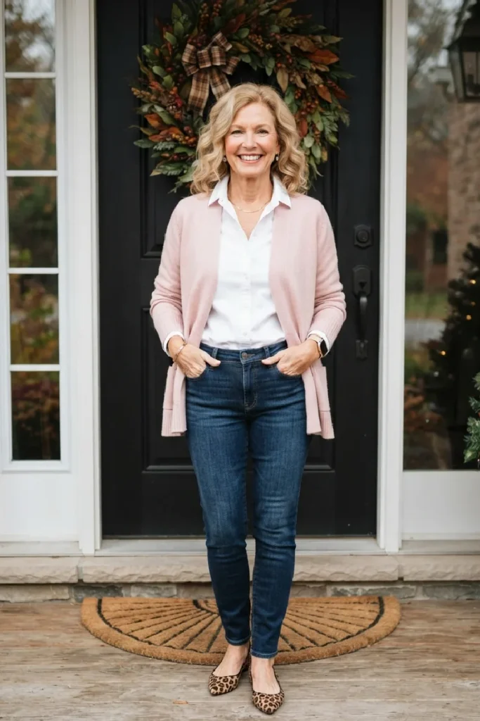 The Long Cardigan & Statement Accessories
