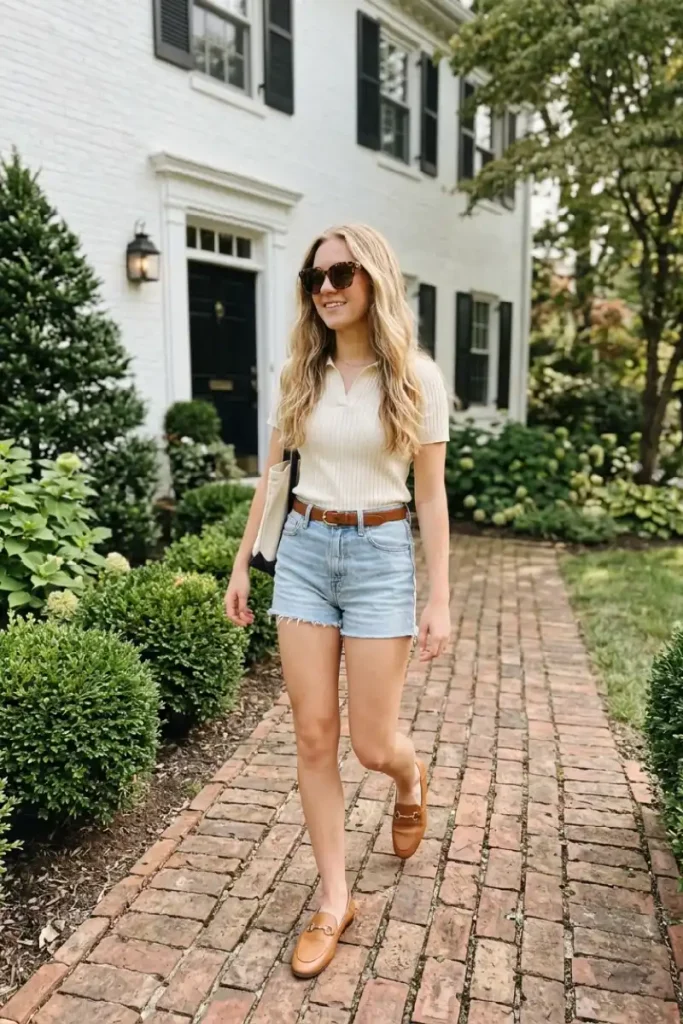 The Preppy Button-Down Aesthetic
