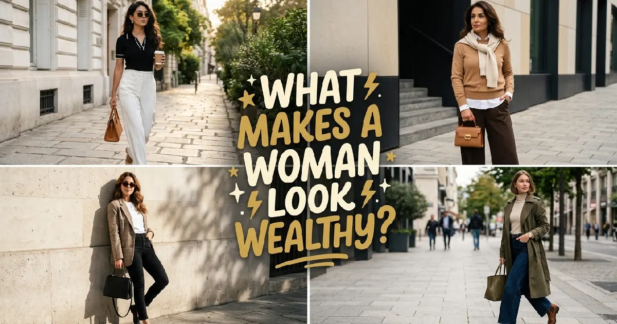 What Makes a Woman Look Wealthy