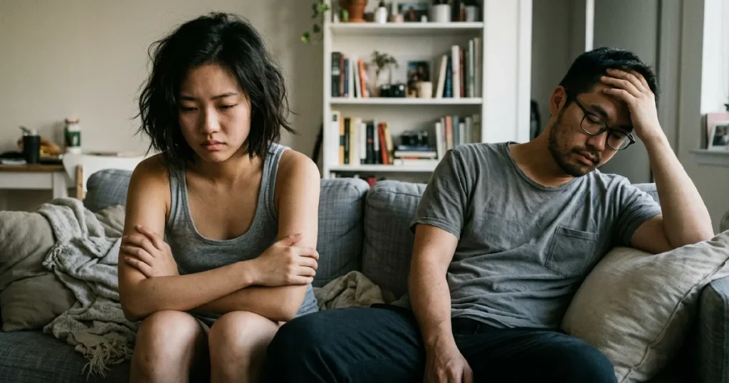 Emotional Disconnect and Stonewalling in Marriage