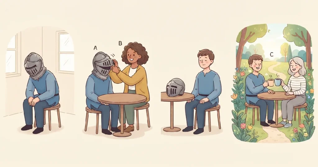 The Four Stages of Personality Growth and Healing